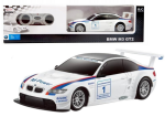 Mamido Športové autíčko BMW M3 GT2 na diaľkové ovládanie RC 1:24 biele