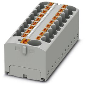 Phoenix Contact 3273900 blok rozvádzača 64.8 mm pružinová svorka sivá 8 ks; 3273900