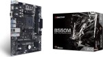 Biostar Mainboard|BIOSTAR|AMD B550|SAM4|Micro-ATX|Memory DDR4|2xPCI-Express 3.0 1x|1xPCI-Express 3.0 16x|1xM.2|1x15pin D-sub|1xHDMI|1xAudio-In|1xAudio-Out|1xMicrophone|2xUSB 2.0|4xUSB 3.2|2xPS/2|1xRJ45|B550MH3.0