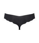 Dámske nohavičky ZERO Microfibre 2.0 Hipstring - BLACK - čierne 0004 - SLOGGI BLACK XS