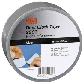 3M 2903D4850S páska so skleným vláknom 3M ™ 2903 strieborná (d x š) 50 m x 48 mm 1 ks; 2903D4850S