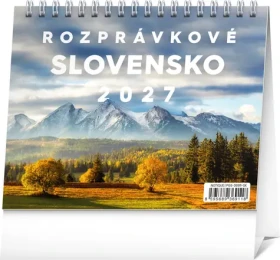 NOTIQUE Pohádkové Slovensko 2027 / Stolný kalendár / týždenný / 16,5 x 13 cm