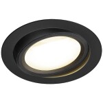 SLV 1004668 OCULUS LED vstavané svetlo pevne zabudované LED osvetlenie čierna; 1004668