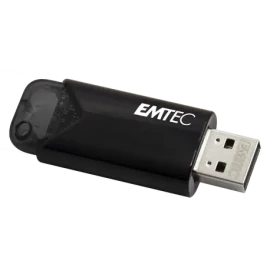EMTEC USB-Stick 512GB B110 USB 3.2 Click Easy čierna / flash disk / USB-A 3.2 / čítanie až: 20MBs / zápis až: 10MBs (ECMMD512GB113)