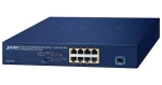 Planet PoE switch 8x1Gb/2,5Gb + 1xSFP+ 10Gb / PoE switch / VLAN / PoE 802.3at / 120W (MGS-910XP)