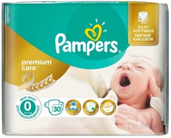 Pampers Premium Care Pack S0 Newborn (30ks) / Plienky / Veľkosť 0 ( 2,5 kg) (DIOPMPPIE0027    )