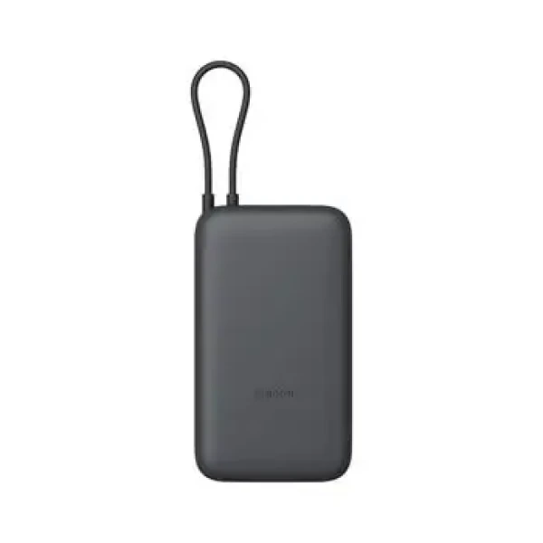 XIAOMI PowerBanka 20000mAh tmavo šedá / 1x USB-A + 1x USB-C / integrovaný kábel / 22.5W (BHR9740GL)