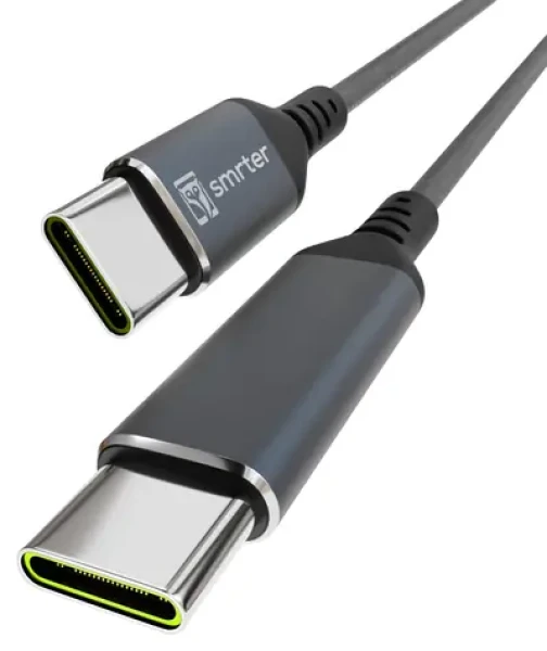 Smrter SPEEDY 100 čierna / Nabíjací kábel / USB-C - USB-C / PD 100W / 2 m (SMRTER_SPEEDY100_L_AT)