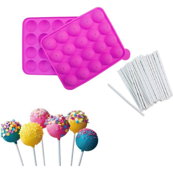 Silikónová forma na cakepops - I LOVE CAKES - I LOVE CAKES