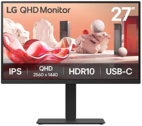 LG Dis 27 LG 27BA75QB-B Business QHD IPS Black