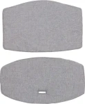 CHIPOLINO Prídavné polstrovanie pre jedálenskú stoličku Tip Top Grey (STHSET0242G)
