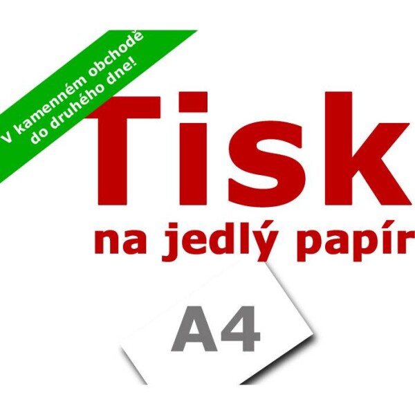 Tlač na jedlý papier A4 - Apolo77 - Apolo77