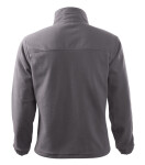 Pánska fleecová bunda steel grey 3XL