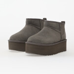 Tenisky UGG W Classic Ultra Mini Platform Charcoal EUR 39
