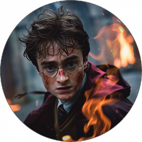Jedlý papier Harry Potter v akcii 19,5 cm - Pictu Hap - Pictu Hap