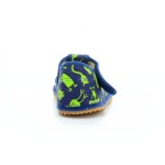 Beda Monsters textilné barefoot papuče s opätkom (BFN-170020/W/OP) 23 EUR