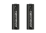 Esperanza Nabíjacia batéria AA čierna / 1.2V / 2600mAh / Ni-MH / 2 ks / v blistri (EZA105 - 5901299922545)