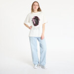 Tričko A BATHING APE Garment Dye Rhinestone Ape Head Relaxed Fit Tee UNISEX Ivory M
