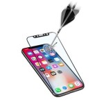 Cellularline CAPSULE Ochranné tvrdené sklo pre celý displej pre Apple iPhone X (TEMPGCAPIPH8K)