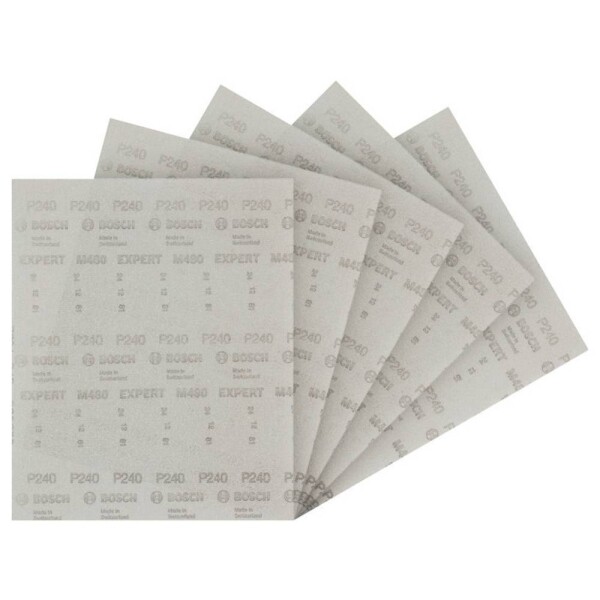 Bosch Accessories 2608902508 2608902508 brúsna sieť pre orbitálnu brúsku Zrnitosť 240 5 ks; 2608902508