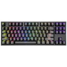 Genesis Thor 404 TKL RGB Gateron Yellow Pre čierna / herná mechanická klávesnica / USB (NKG-2069)