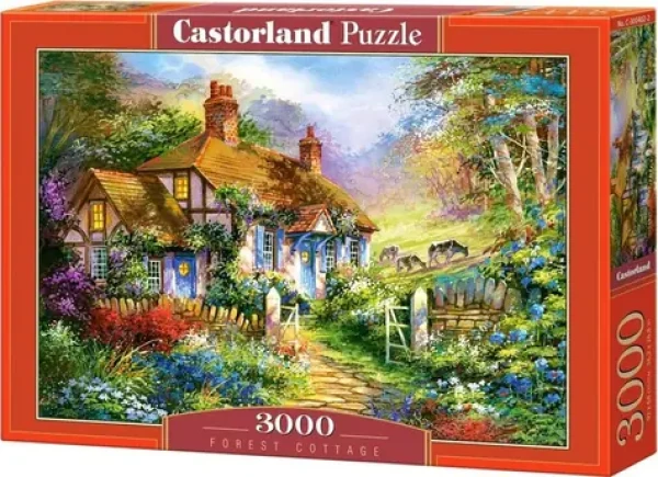 Castorland 300402 Puzzle Chalúpka v lese