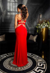 Sexy Koucla Red-Carpet Dress with Sparkling Stones