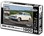RETRO-AUTA Puzzle č. 80 Škoda 1202 STW sanitné vozidlo (1961)