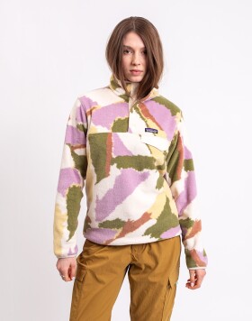 Patagonia W's LW Synch Snap-T P/O Sunshine: Natural L