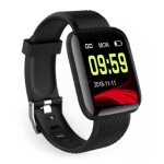 Popron SMARTWATCH M116S CHYTRÉ HODINKY ČIERNA