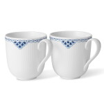 Royal Copenhagen Porcelánový hrnček s uškom Princess 370 ml – set 2 ks