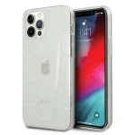 Mercedes Line transparentné / Kryt / pre Apple iPhone 12 a 12 Pro (MEHCP12MCLCT)