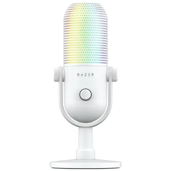Razer Seiren V3 Chroma biela / stolný mikrofón / kapacitný / USB-C (RZ19-05060200-R3M1)