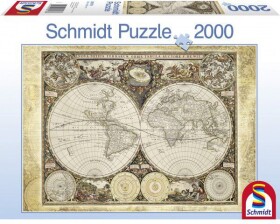 SCHMIDT Puzzle Historická mapa sveta