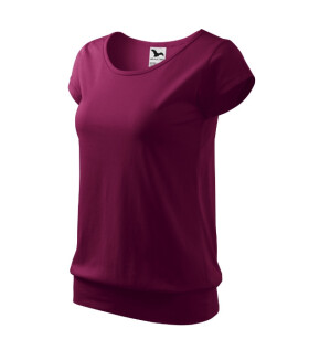 Dámske tričko City fuchsia 2XL