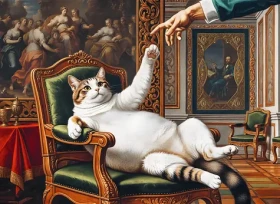 Trefl Puzzle Premium PLUS Pets sro Art: Jeho Chlpaté Veličenstvo