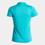 Joma Hobby Dámska polokošeľa S/S Fluor Turquoise M