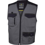 Pracovná vesta Delta Plus MACH 5 Farba: Šedá, Veľkosť: 2XL (M5GILGNXX)