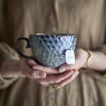 Bloomingville Hrnček Katrina Grey 365 ml