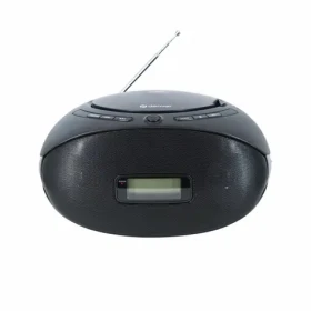Denver TC-29 čierna / CD prehrávač amp; FM rádio / 2x 1W RMS / LCD / AUX IN (111141100160)