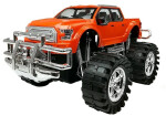 Mamido Set vozidiel oranžový Monster Truck červené BMW odťahovka 58 cm