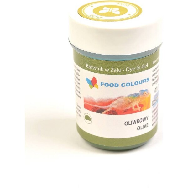 Gélová farba olivová 35 g - Food Colours - Food Colours
