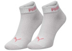 Puma 3Pack ponožky 887498 Pink/Grey/White