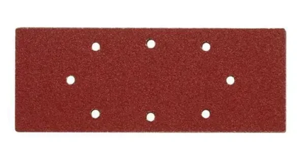 Vorel Brúsny papier 240x93 mm P80 / Brúsny papier / 240x93 mm / Zrnitosť P80 / S otvormi / 5 ks