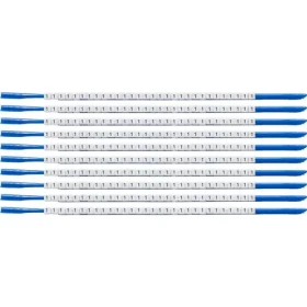 BRADY ClipSleeve Nylon biela / Značkovač káblov / O 1,9-2,4 mm / Čierna potlač / 300 ks (SCN-07-1)