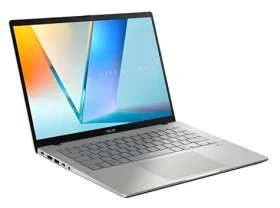 Asus Vivobook S14 OLED strieborná / Notebook / 14" WUXGA / AMD RYZEN AI 7 445 2.0GHz / 16GB / 512GB SSD / AMD Radeon (M3407GA-OLED013WZ)