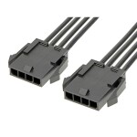 Molex zástrčkový konektor na kábel Počet pólov 4 2147521043 1 ks; 2147521043