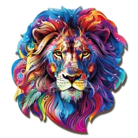 2KIDS TOYS Drevené puzzle Lev