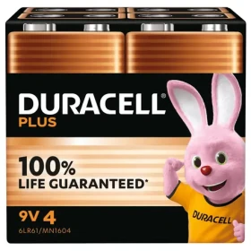 Duracell PLUS 9V / Batéria / Alkalická / 6LR61 / 2 ks (142268)