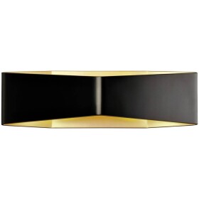 SLV 151740 LED nástenné svetlo 22 W čierna, mosadz; 151740